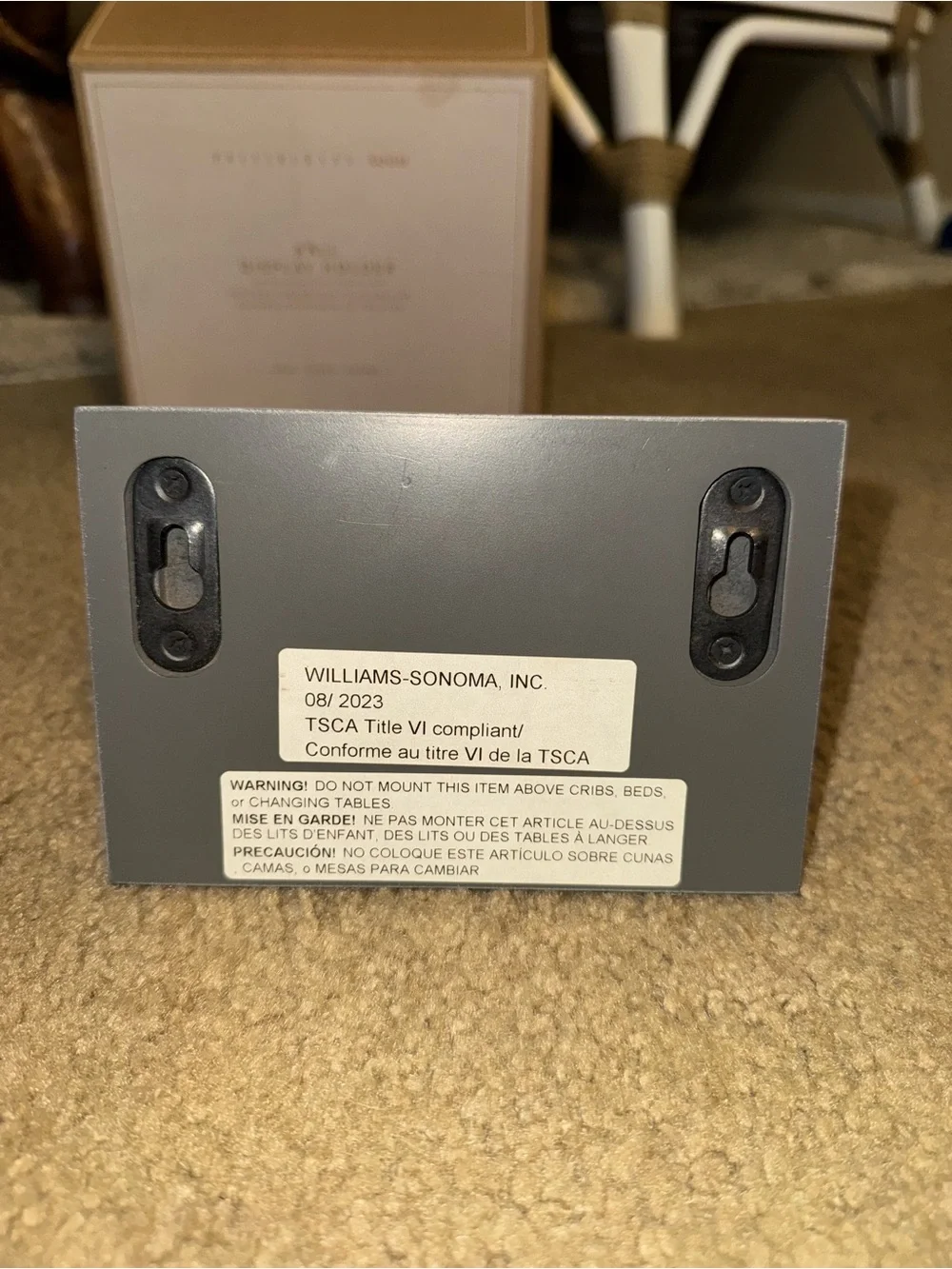 Pottery Barn item wood